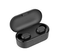 OIUYT Stereo Bluetooth V5.0 TWS Headset Sport Wireless Auricolari 3D auricolari Mini in Ear microfono doppio con la scatola di ricarica (Color : Black)