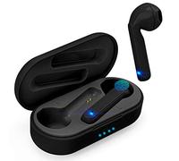 OIUYT TWS Auricolare Bluetooth 5.0 Cuffie Senza Fili Vero IPX7 Auricolare Impermeabile di Bluetooth for Auricolari iOS Android con Mic (Color : Black)