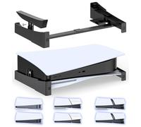 OIVO PS5 Supporto Orizzontale, Supporto per PS5 Compatibile con Playstation 5/Slim/Pro Console Disc & Digital Editions con Fissaggio a Vite, Nero