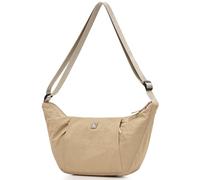 OIWAS Borsa a tracolla a mezzaluna da donna, impermeabile, unisex, in nylon, con tracolla regolabile, per tutti i giorni e il tempo libero, Kaki 5., mittelgroß