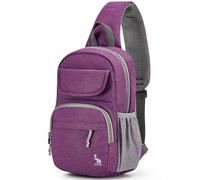 OIWAS Borsa a tracolla da donna, 8 l, con una cinghia, per tablet da 11,3", viola