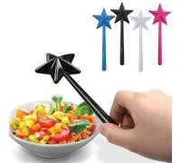 OIXEY 4 Pezzi Bacchetta Magica Stella Saliera E Pepe, Bacchette Magiche Per Sale E Pepe, Bacchetta Magica A Forma Di Stella Per La Cucina, Sconosciuta Bacchetta Magica Per Sale E Pepe Con Imbuto