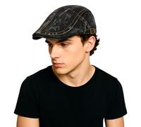 OIXEYA Cappello Basco Uomo, Beretta, Basco, Flat cap Uomo, Style Retro Coppola Strillone Regolabile