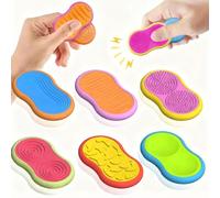 OIXEYA Fidget Toys Magnetici, 6 Pezzi Antistress Bambini per Autismo e ADHD, Aiuta ad Alleviare Lo Stress e l'ansia, Giochi Autismo per Concentrarsi, Anti Stress Gadget Silenziosi, Idea Regalo