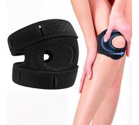 OIXYA 1Pezzi Ginocchiera Rotulea,fascia ginocchio,Cinturino Al Ginocchio,Unisex Ginocchiera Rotulea Regolabile,Fascia Ginocchio,Traspirante,Proteggi Le Ginocchia Dagli Infortuni Sportivi