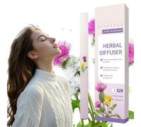 OIXYA 1Pezzi Inalatore di verbasco, Penna aromaterapia Erbe,Hong thai inhaler,Dona una freschezza Naturale alla respirazione e al naso, Adatto per Le uscite,Contiene mentolo