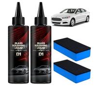 OIXYA Polish auto rimuovi graffi - rimuovi graffi auto, D1 Riparazione graffi per auto, 150 ml x 2 Lucidanti per auto - Migliora la trasparenza e la visibilità. Lucidatura auto migliorata.