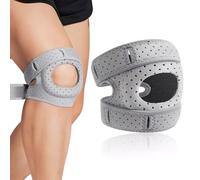 OIXYAZ 1 Pezzi Tutore ginocchio rotula,Tutore per Ginocchiera Rotula, Supporto Fascia per Ginocchio Sportiva per Uomo Donna - Sollievo dal Dolore Artritico, Riabilita(S/M)