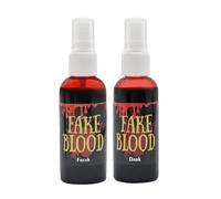 OIXYEY 2 Pezzi Di Sangue Finto In Diverse Tonalità 30 Ml, Sangue Finto Realistico, Edizione 2025, Sangue Finto Di Halloween Per Costumi Da Vampiro E Zombie, Lavabile, Sangue Finto Per Vestiti E Pelle