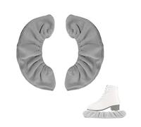 OIXYEY Protezioni per Lame Pattini da Ghiaccio, Custodia Antiruggine e Antigraffio con Materiale Assorbente, Protezione Massima per Lame da Hockey e Pattinaggio, Facile da Trasportar, 1 Pezzo (Grigio)