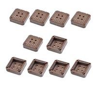 Oiyagai 10 Pezzi Zoccolo PLCC44 a Dip, Adattatore IC 44 Pin Through Hole per Montaggio su PCB e Riparazione Elettronica