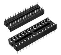 Oiyagai 30 Pezzi Adattatori IC Dip 28 Pin 2,54mm per Saldatura