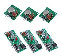 Oiyagai Kit Modulo Trasmettitore e Ricevitore RF 315MHz, 3Pz, per Arduino/Raspberry Pi