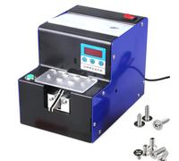 Oiyekntd Macchina Automatica per Il conteggio delle Viti, Alimentatore Automatico di precisione per Viti, distributore Automatico di Viti e Macchina per l'allineamento e Il conteggio delle Viti