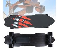 Oiyekntd Skateboard elettrici con Telecomando, 4 modalità di velocità, velocità Massima 25 km/h, autonomia Massima 15 km, Longboard Elettrico in Acero a 7 Strati per Principianti Adulti, pendolarismo