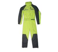 OJ Compact Total Fluo - Borsa da Sella Moto Espandibile ad Alta visibilità - Borsa Posteriore Universale con Copertura Antipioggia, Sistema di Fissaggio Sicuro e Design Compatto, Giallo, L