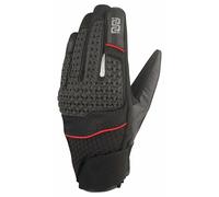 OJ Guanti EST MAD nero/rosso Tg M