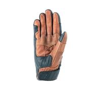 OJ Guanti pelle RUST nero/marrone Tg S