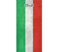 OJ Multiplay Italy, copricapo multifunzionale Taglia unica male Verde/Bianco/Rosso