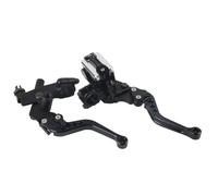 OJAMWXZU Per 22mm Universale CNC Moto Manubrio Cilindro Maestro Leve Maniglia Pompa Freno Idraulica Frizione Leva Manuale Regolabile