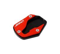 OJAMWXZU Piastra Cavalletto Moto per H&Onda FORZA350 NSS350 per Forza 350 350 2023 Accessori Cavalletto Laterale Ingrandisci Piastra Cavalletto Estensione(Red)
