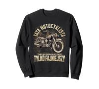 Ojciec Motocyklista Tata na Motorze Polska Polish Biker Dad Felpa