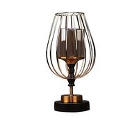 OJHFJMGH Candelieri, Portacandele Candelabri Portacandele Portacandele in Metallo di Lusso Portacandele Decorazione Tavolo da Pranzo for la casa Soggiorno A lume di Candela Vecchio
