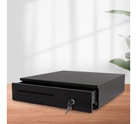 OJHFJMGH Cassetto portadenaro per supermercati, Cassetto for registratore di Cassa con Apertura a Pressione Manuale, cassetto for Contanti e Monete for Sistema Punto Vendita