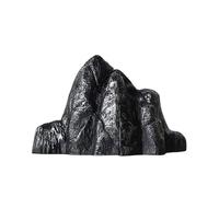 OJHFJMGH Guinzaglio per Cani, Fermalibri in Resina Unici in Stile Cinese, Montagna, for mensole, Moderni e Decorativi(Black Sliver)