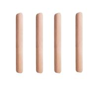 OJHFJMGH Maniglie in lega di zinco， Maniglie in legno 4 pezzi Maniglia lunga for porta dell'armadio(192mm hole distance)