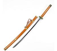 OJHFJMGH Spada da Anime, Spada Lunga da Samurai con Fodero, Cos Harvesting Zang, Cosplay Anime Baffi Coltello Pillola for Ginocchia di Legno
