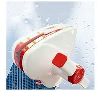 OJHFJMGH Strumenti per la Pulizia delle finestre， Pulitore Magnetico for vetri a Doppia Faccia, Spazzola for la Pulizia dei, pulitore for, for Il Lavaggio, Strumento for(Red,5~16mm)