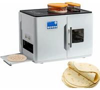 OJHGRDFV Fully Automatic Roti Chapati Maker, Chapati, Tortilla Pancake Flatbeats Pita Making Machine, Una Chiave per Fare 8 Pz/Una Volta, Riscaldamento Doppio Lato, Temperatura Regolabile