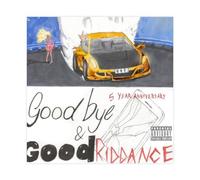 OJHTDB Juice Wrld Goodbye & Good Riddance - Stampa su tela con album musicale, decorazione per camera da letto, ufficio, camera da letto, regalo, 30 x 30 cm