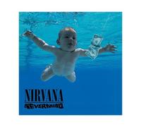 OJHTDB Poster su tela con album musicale American Rock Band Nirvana Nevermind, decorazione per camera da letto, ufficio, camera da letto, regalo, 30 x 30 cm