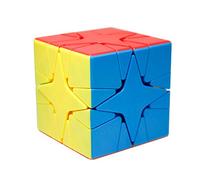 OJIN MoYu MoFang JiaoShi Meilong Cubo Irregolare a Stella - Stickerless, Liscio, Puzzle Twist per Cubing Classroom (Senza Adesivi)