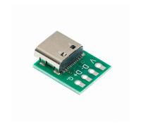 OJOPOV 10/5/1 pz USB 3.1 Tipo-C Connettore PCB Board Adapter Presa 16P per Test Data Line Wire Cable Transfer (10PCS)