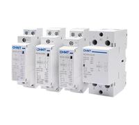 OJOPOV Contattore CA Mini per uso domestico, guida DIN, NCH8, 20A, 25A, 40A, 63A, 1NA, 1NC, 2NA, 2NC, 4NA, 220V, 230V, 400V, 63/22, 63/40, 40/40, 40/22(63A 111) NO 1NC)