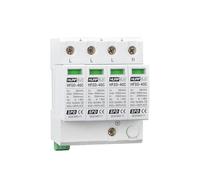 OJOPOV Dispositivo di protezione contro le sovratensioni con terminale di feedback di stato per case a bassa tensione, 2/3/4 poli, 40 KA, 60 KA, CA 275/385 V(2P DC 1000 V,10-20 KA)
