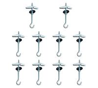 OJREEUB 10 ganci da soffitto M5 x 9 cm per cartongesso cavità mattoni cavi