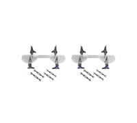 OJREEUB 2 set di Camber Gauge High Performance Universale Professionale RC Auto Camion Setup Tool Blu con Regolare Rod
