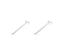 OJREEUB 2 set di ganci per pozzetto per coperchi fognari, coperchi per fognature, coperchi per fosse settiche, porte a rotolamento, 38 cm, 10 mm affilati