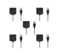 OJREEUB 5 set di nuovo cavo di ricarica USB Cradle Dock Charger per Blaze Smart Watch