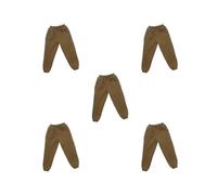 OJREEUB 5 set di pantaloni della tuta in scala 1/6 per vestire soldati da 30,5 cm, lunghezza 17,5 cm