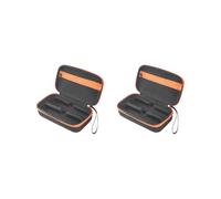 OJREEUB Borsa portatile di stoccaggio dei microfoni multifunzione per il tipo ricaricabile di prestazione all'aperto di spettacoli, 2 set di (tipo ricaricabile), 27cmx15cmx7cm, come descrizione