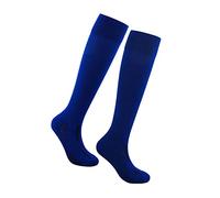 OJREEUB Calze da scherma unisex, elastiche, unisex, per ragazze e adulti, XS, blu, Blu, L., 8