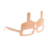 OJREEUB Occhiali da sole a dito medio con occhiali da sole Flip the Bird Party Nude