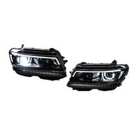 OJTEMHBH Gruppo Fari Anteriori Assy Per VW Per Tiguan Per L 2017-2020 Full LED Proiettore Testa Della Lampada Della Luce Del Faro Con Dinamica Gruppo Fari