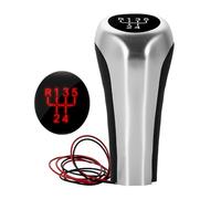 OJTEMHBH Pomello Cambio Auto Per BMW F30 E60 E90 E46 E34 E39 Per X1 E84 X4 F26 M3 M4 M5 Parti Interne Per Auto 5 6 Pomello Del Cambio Velocità LED Luce Leva Del Cambio Palla Testa DellaLeva Cambio(H)