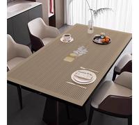 Ojtuyht Premium Waterproof Oil-Proof Heat-Resistant Table Protector Mat, Durable Dining Room & Vanity Desk Cover, Customizable For Home & Office Use(H,80 * 80cm)